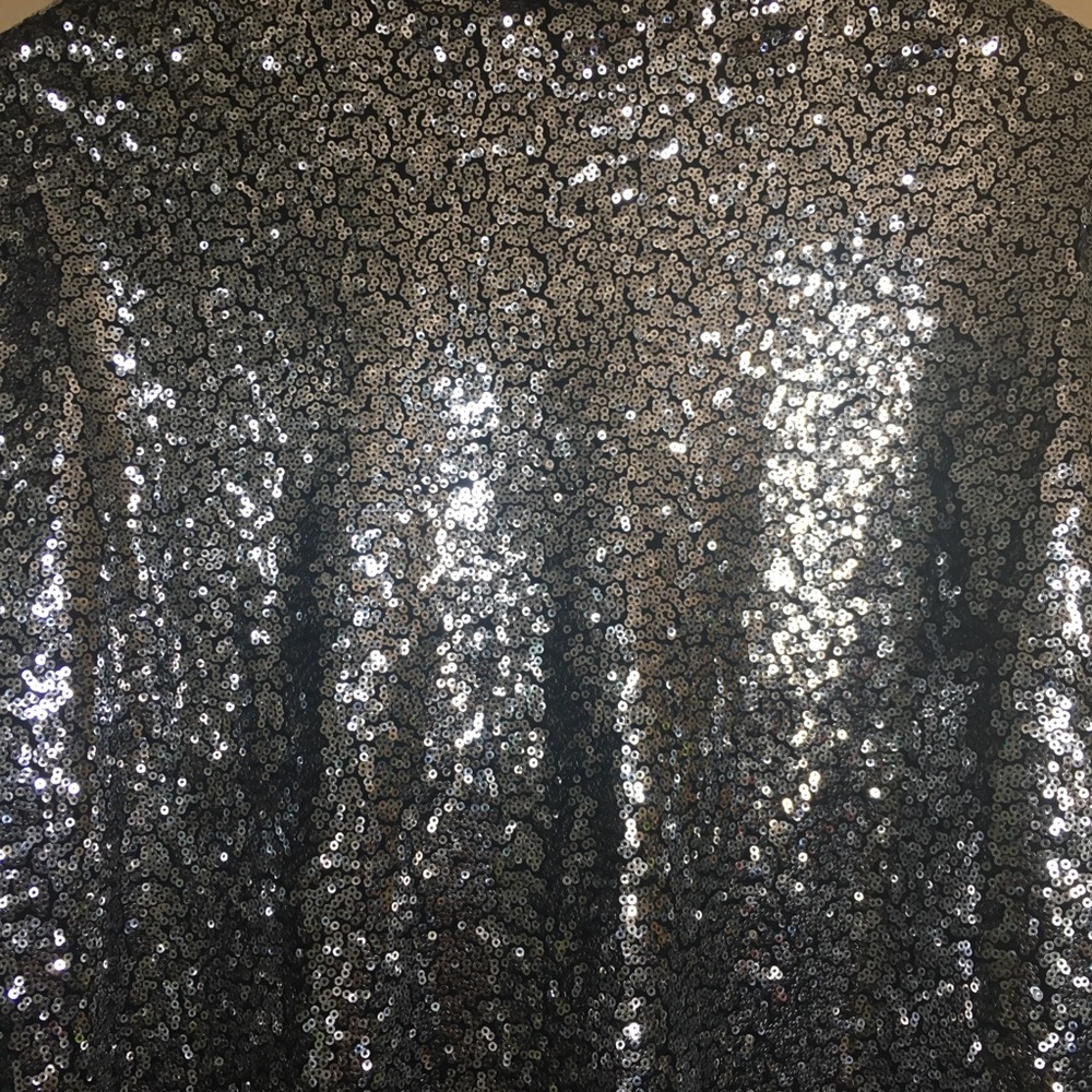 Silver sequins jacket - Picture 7 of 8